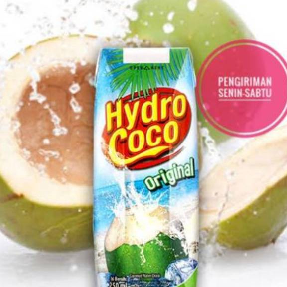 

[KODE CALMN] Hydro coco 250ml isi 24pcs