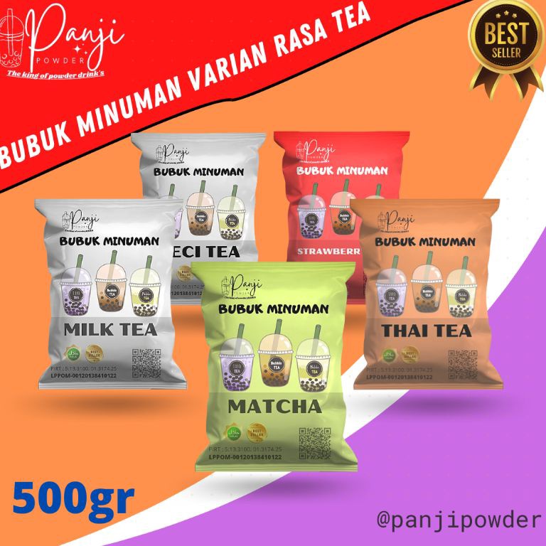 

[COD VJ100] BUBUK MINUMAN RASA 500GR / SERBUK MINUMAN ANEKA RASA - BUBUK MINUMAN / RASA POWDER MINUMAN BUBUK MINUMAN KEKINIAN Promo ⌒O