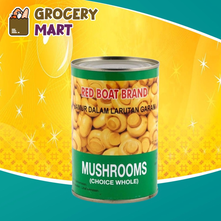 

[☻G35$] Red Boat Jamur Kancing 425gr Red Boat Mushrooms Mushroom Buruan Serbu