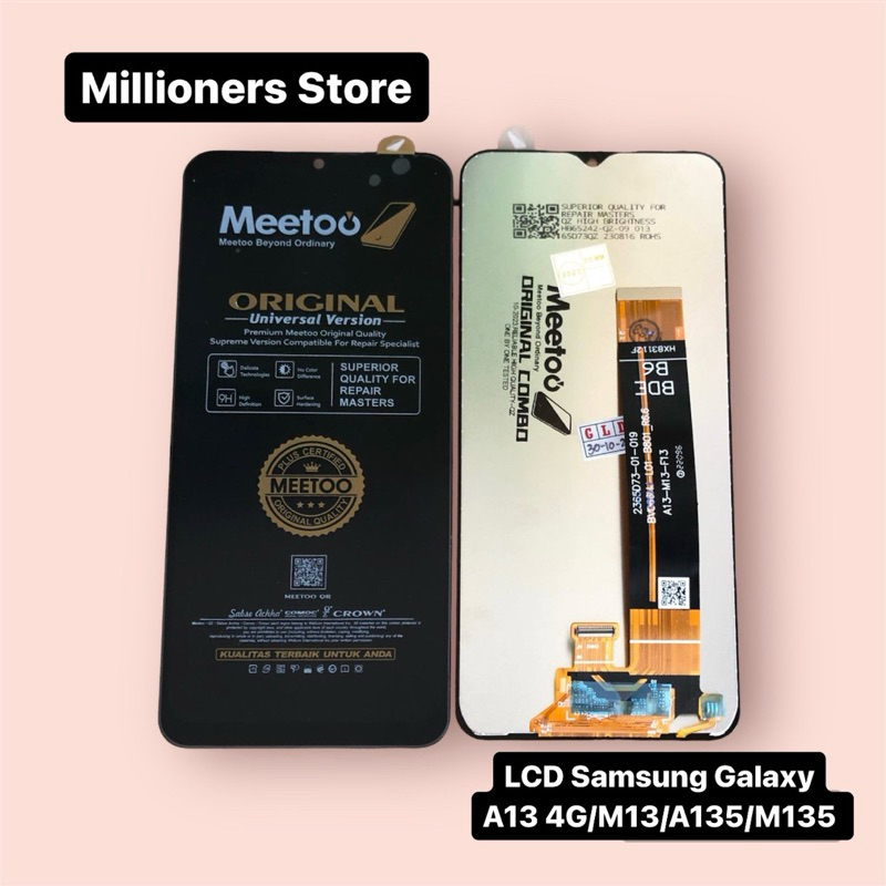 LCD Samsung Galaxy M13 4G / A13 / A135 / M135 Original MEETOO LCD Touchscreen