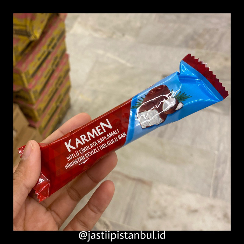 

Coklat Bar isi Kelapa Karmen