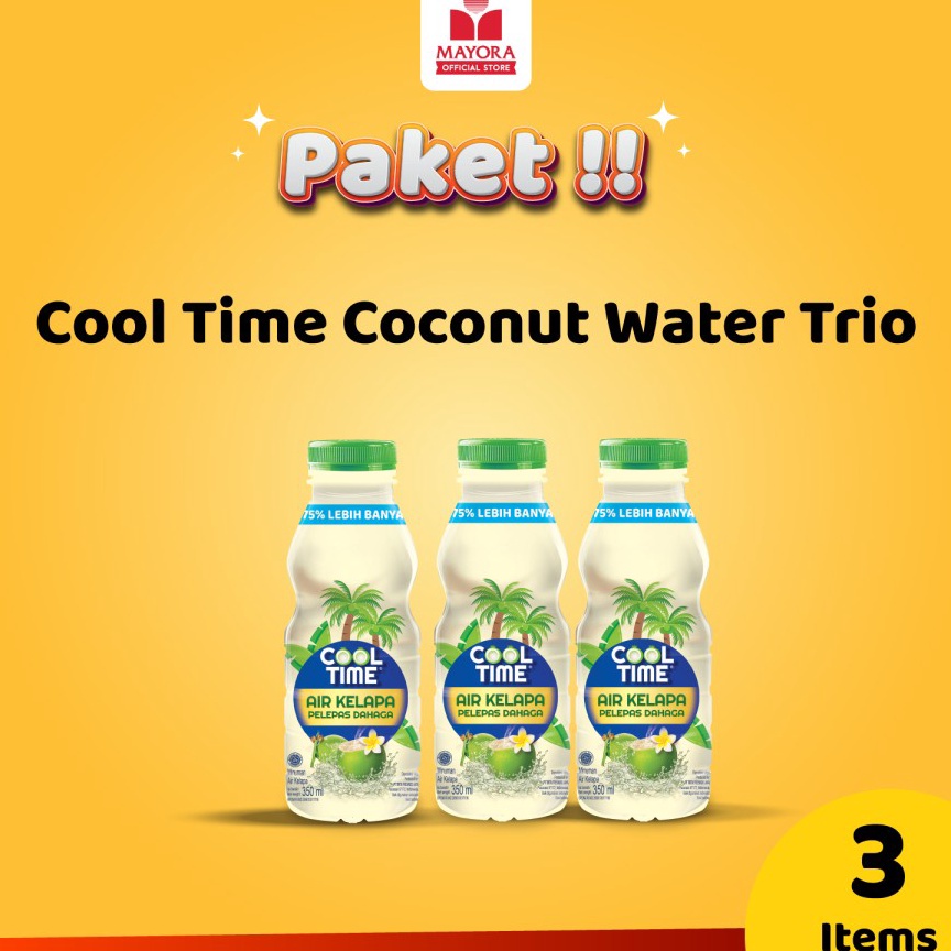 

[§C89&] Cool Time Coconut Water Trio - 350 ml [210]