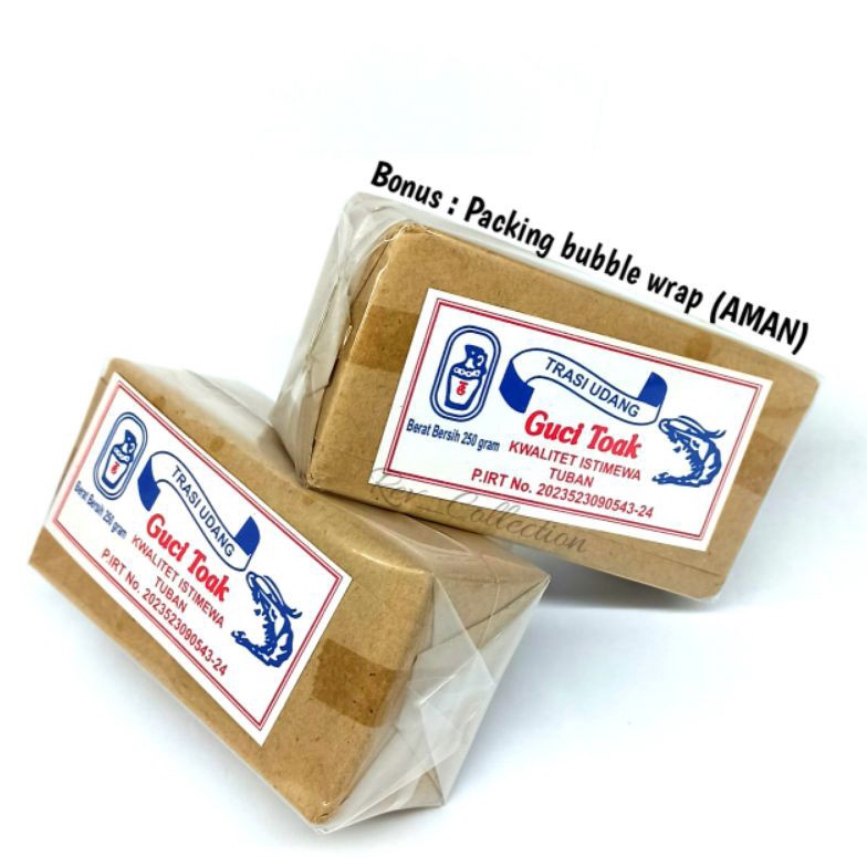 

HSSHH (PROMO HARI INI) TRASI udang cap GUCI TOAK 250Grm 100% Mantoel... (TERASI UADANG) jnban