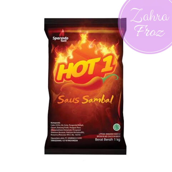 

[KODE THVQA] SAUS SAMBAL HOT 1 1 KG