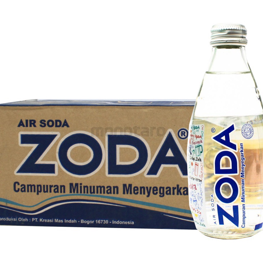 

[KODE NNNCT] Zoda Air Soda Botol 250 ML