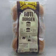 

Bernardi Roti Burger 6pcs 20pcs Bun Mini and Regular Polos Tanpa Wijen dan Wijen 400gram