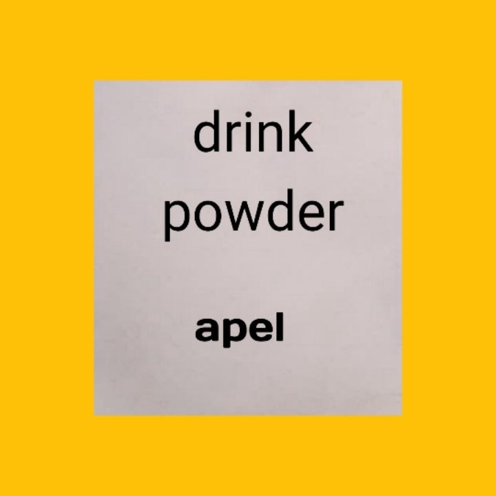 

[KODE PDWZC] drink powder aApel