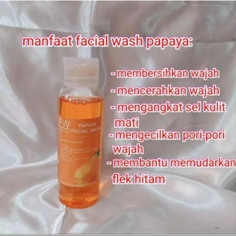 SABUN PAPAYA CAIR UKURAN 60ML