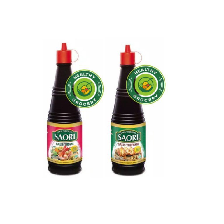 

Re4dy Saori Saus Oriental 270ml / Saus Tiram / Teriyaki Potongan