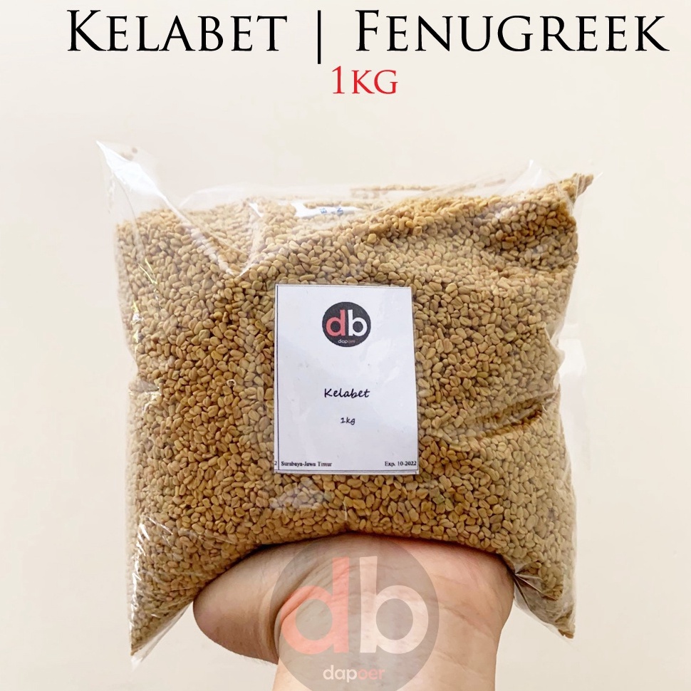 

[♔P12$] Klabet 1kg | Kelabat | Kelabet | Fenugreek | Methi