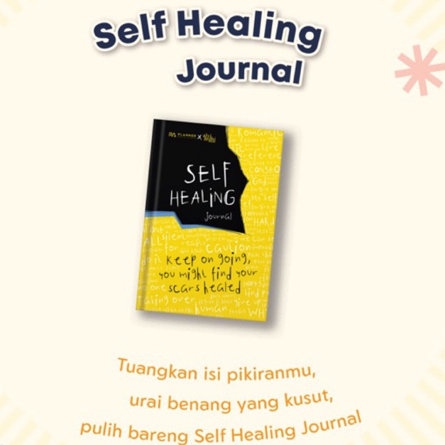 

Super Sale.. [READY STOCK] SELF HEALING JOURNAL X ALVI ARDHI 88