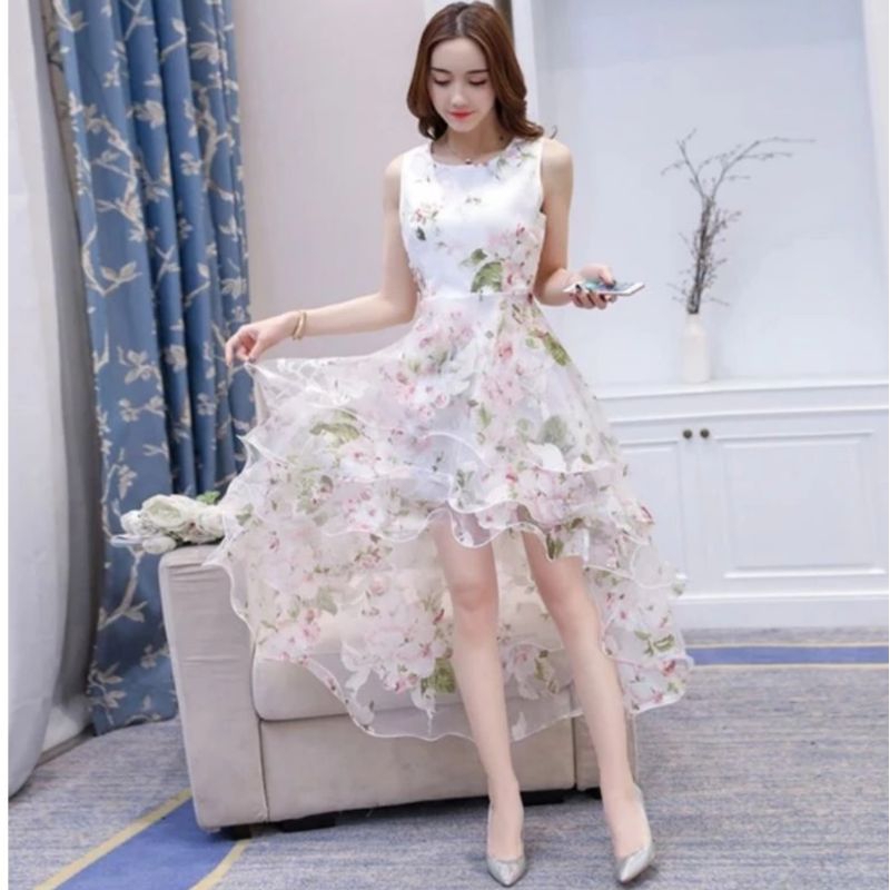 HQ DRESS ORGANZA dress pesta