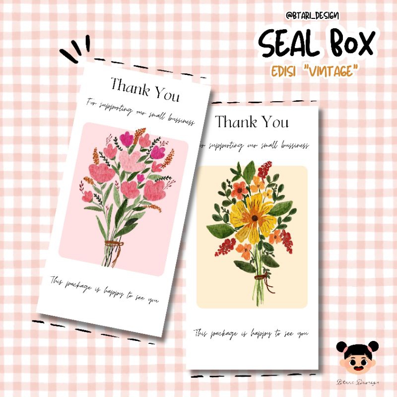 

Sticker Segel Box | Seal Box | Segel Makanan | Segel Kotak Box | Segel Hampers