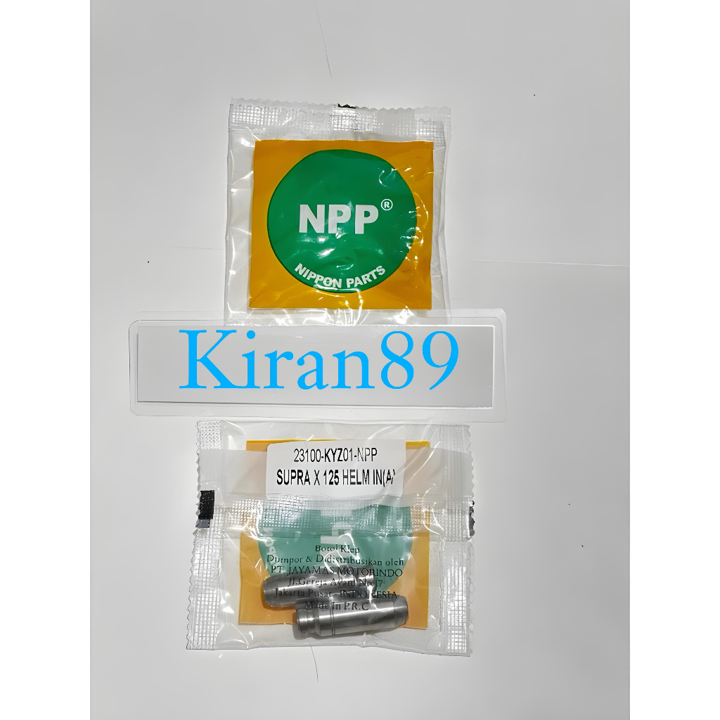 Bosh botol klep valve supra x 125 helm in supra x 125 fi KYZ ORI NPP