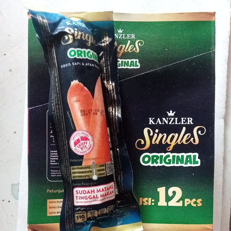 

sosis kanzler singles original 1 box (12 pcs)