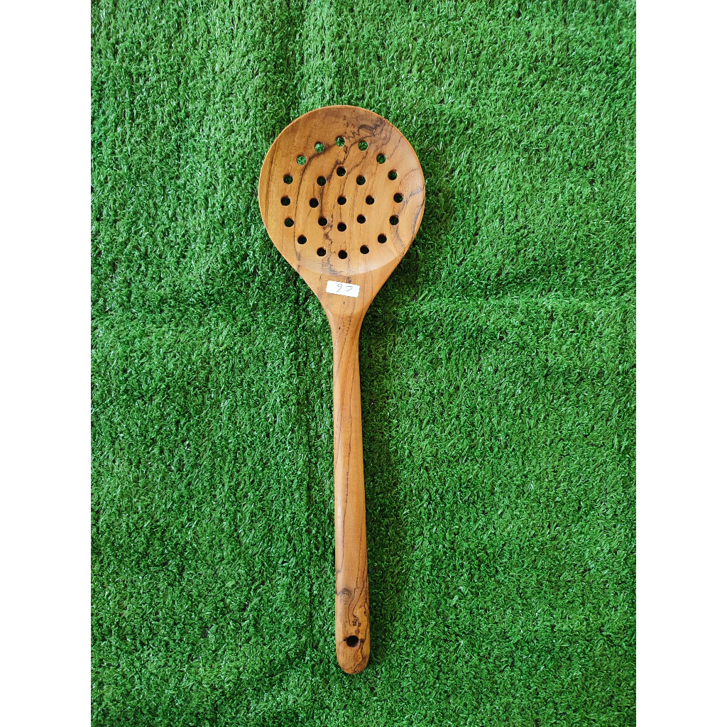 Spatula / Spatula Kayu / Spatula Tirisan Bulat / Tirisan Kayu / Rice Spatula / Spatula Oval