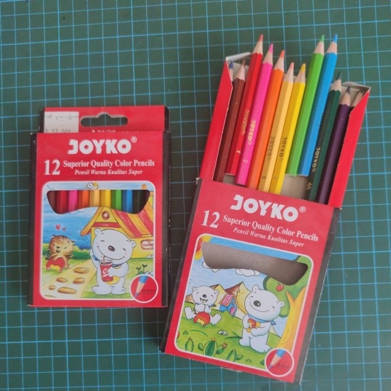 

JOYKO 12 Pensil Warna Kualitas Super