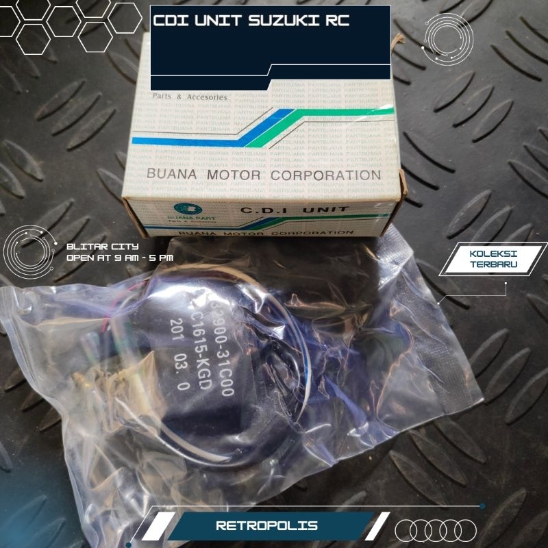 CDI Suzuki RC 80 RC 100 Bravo Merk Buana Part