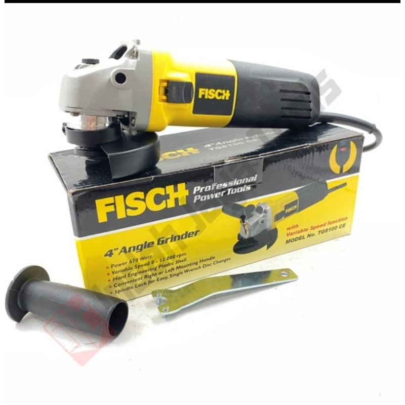 GERINDA TANGAN VARIABLE SPEED MEREK FISCH / GERINDA SETELAN KECEPATAN