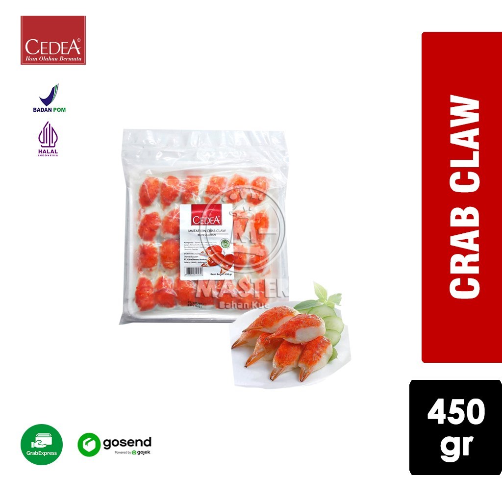

Crab Claw Cedea / Capit Kepiting 450 gr [KHUSUS INSTANT]