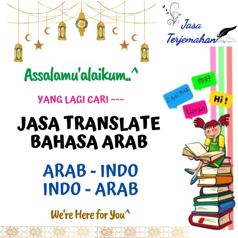 JASA TRANSLATE BAHASA ARAB