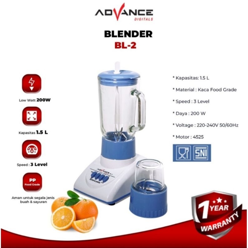 BLENDER ADVANCE BL-2/BL-20/BL-11