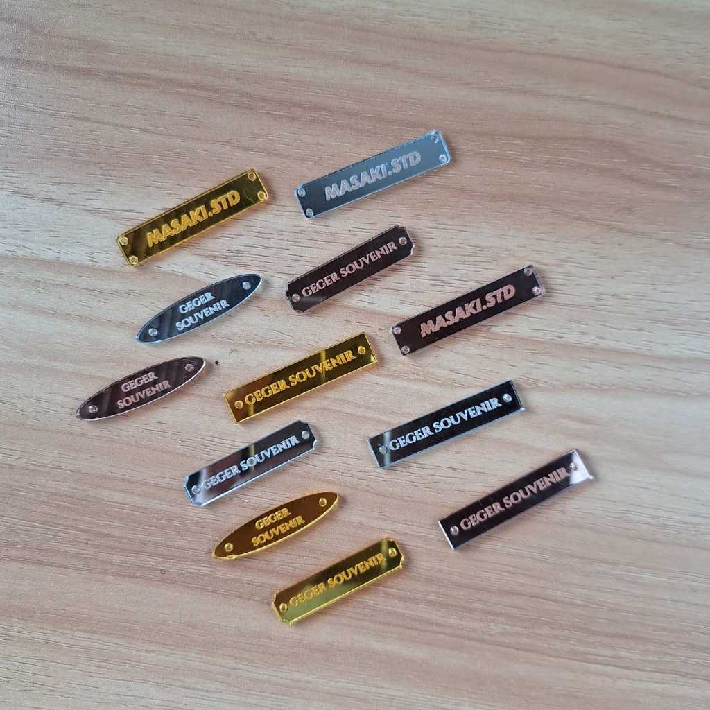 

Label Akrilik Rebranding Hijab / Baju / Gamis / Fashion