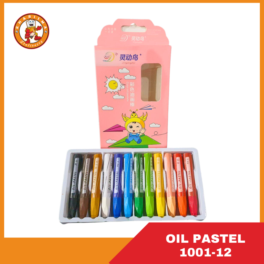 

KRAYON / OIL PASTEL 1001-12 MURAH [5040225]