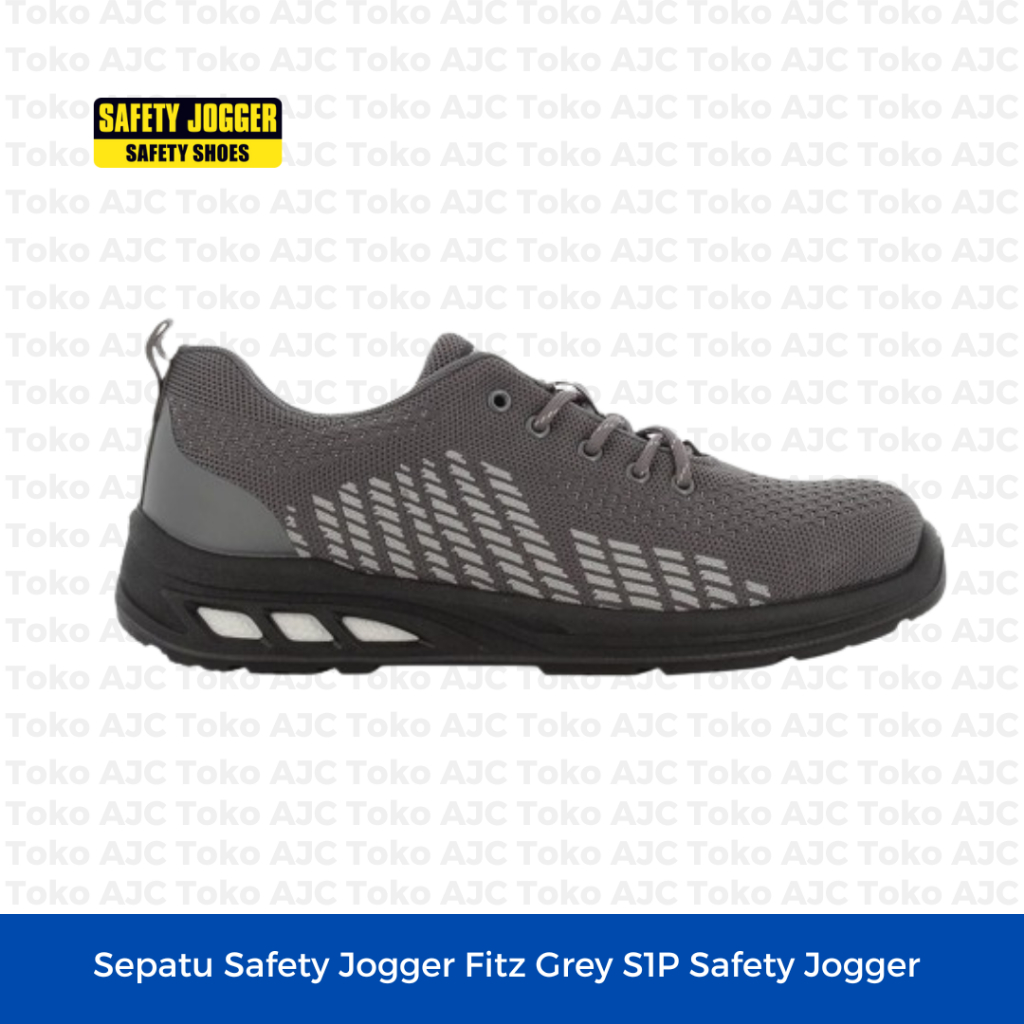 Sepatu Safety Jogger Fitz Grey S1P Safety Jogger