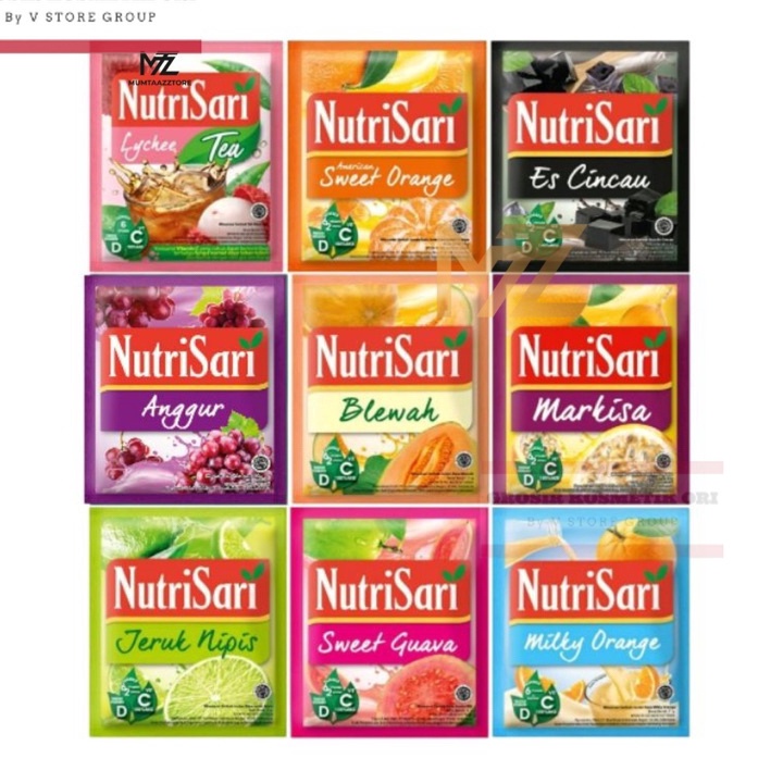 

[KODE DN9S7] (PER RENCENG ISI10) NUTRIFOOD Nutrisari 10 Sachet All Varian