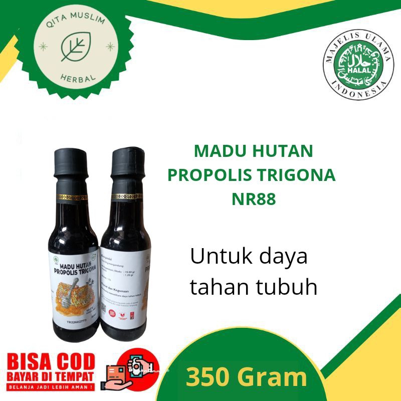 

Madu plus propolis trigona NR88 350 Gram original