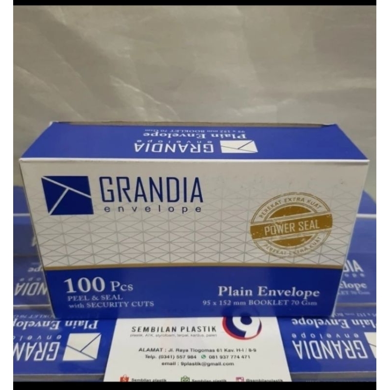 

AMPLOP putih isi 100 pack KUALITAS NOMOR 1