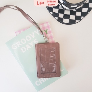 

ID Flashee Card Holder Warna Mocca Kulit Croco Lanyard Kerja Termurah Berkualitas Lanyard Name Tag Kulit Croco PU Leather