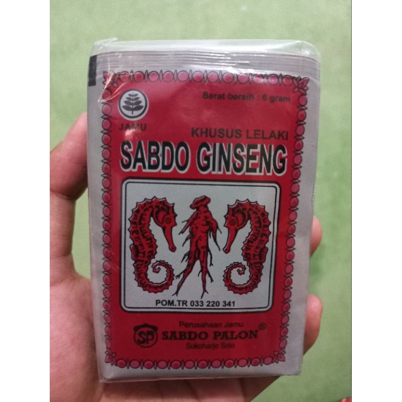 

Jamu sabdo gingseng sabdo palon untuk kesehatan laki laki isi 10 sachet