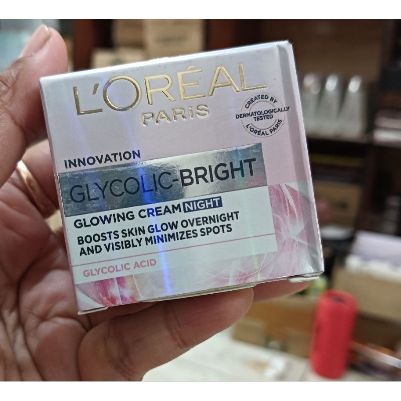 LOreal Paris Glyco Night Cream - Krim Wajah Malam 15ml