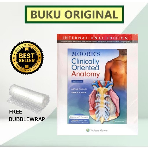 Moore Clinically Oriented ANATOMY Edisi 9 - Arthur F Dalley  [ ORIGINAL ]