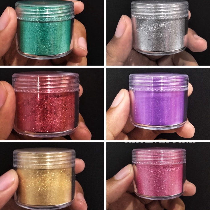 

[KODE FWNK7] Luster Dust Bubuk Glitter 3gr dan 7gr Shimmer Makanan & Minuman