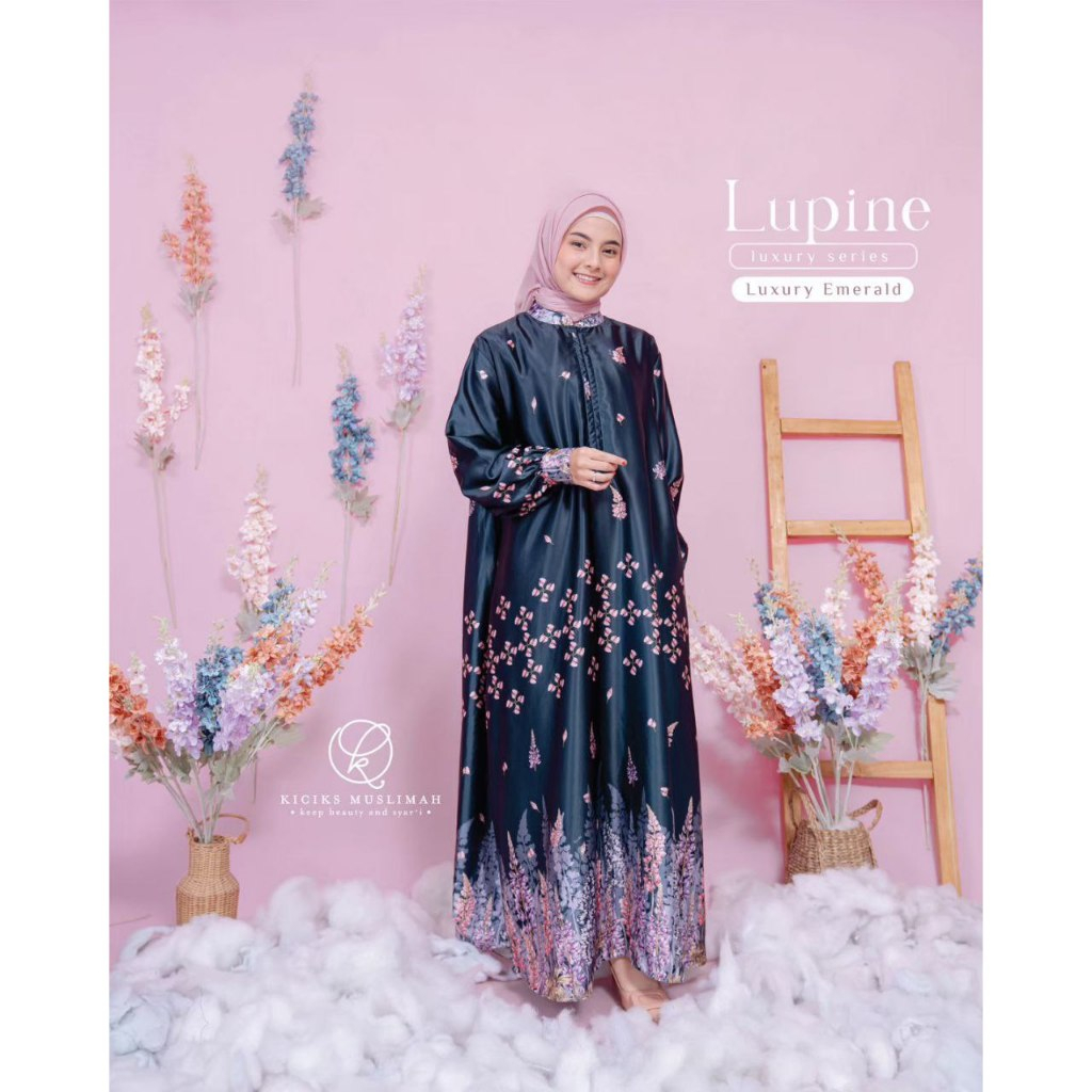 Ready Dress Dewasa Lupine Premium By Kiciks Muslimah
