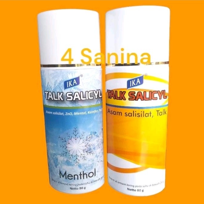 BEDAK IKA TALK SALICYL 80 Gr