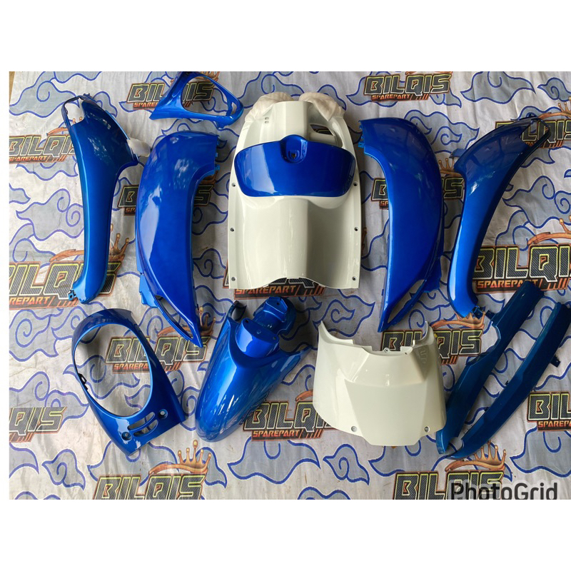 Body scoopy 2016 cover full body halus scoopy fi tahun 2014 2015 2016 warna biru