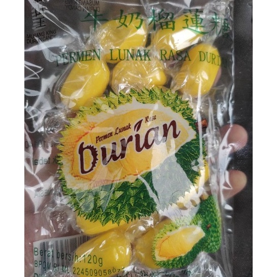 

[KODE NBVG8] CLJ Permen Lunak Rasa Durian - 120 gr