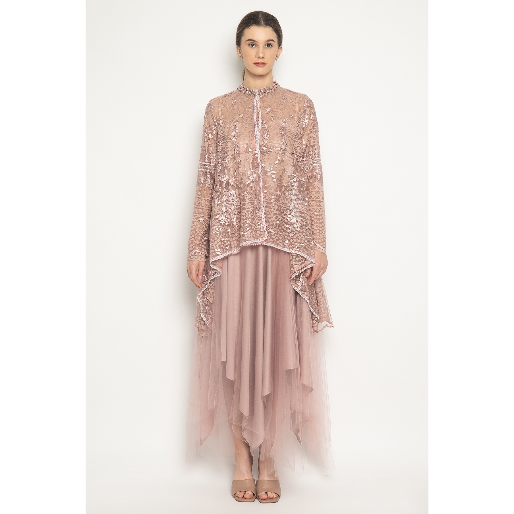 ATELIER MODE Handkerchief Tulle Pleats Skirt Mirelle