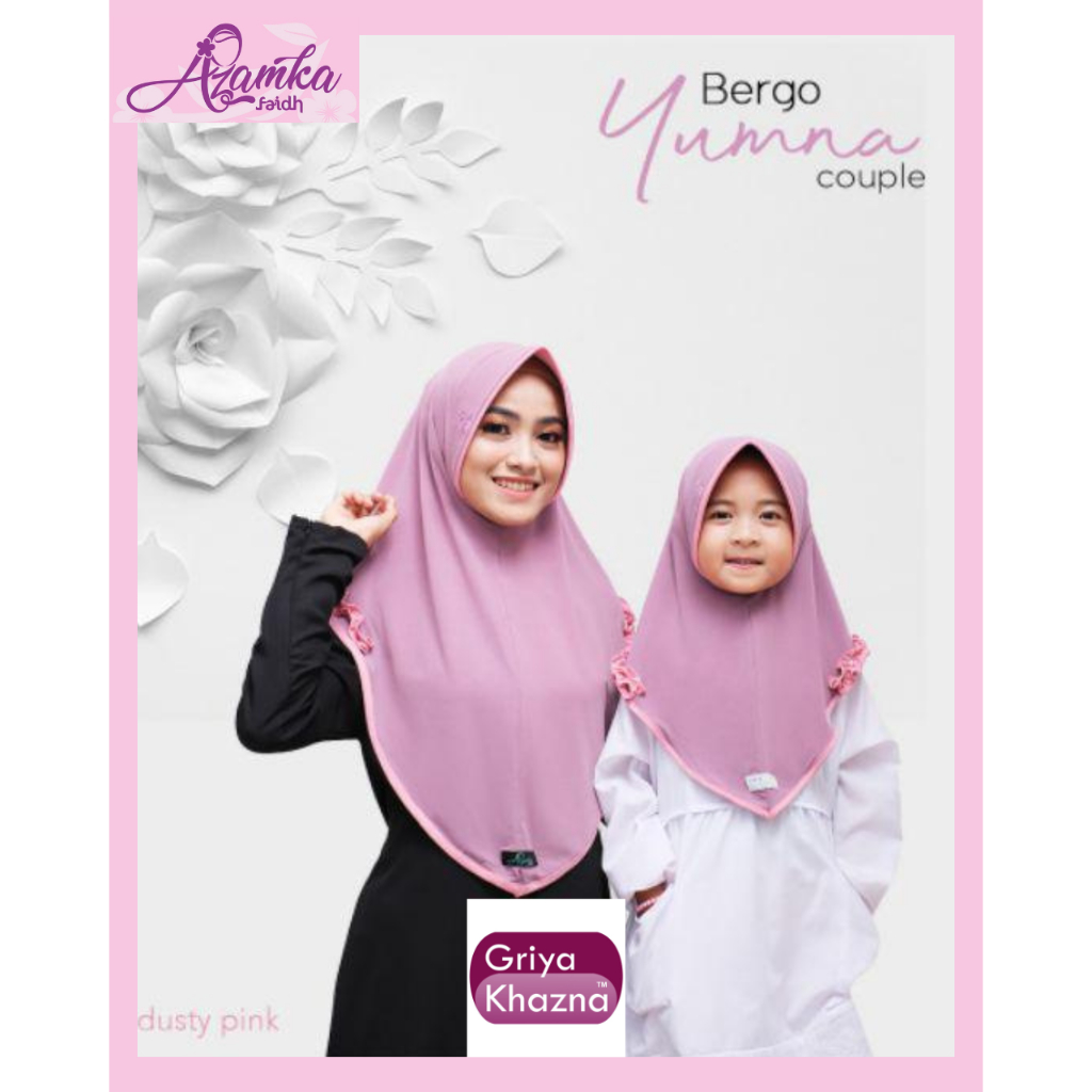Azamka Kerudung Jilbab Bergo Daily Yumna Couple