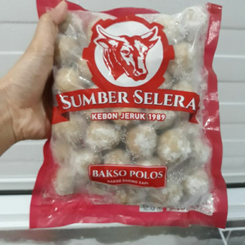 

Sumber Selera Bakso sapi polos 50pcs