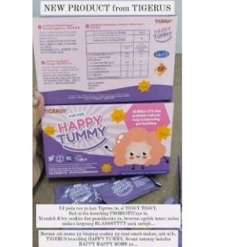 Ready stock Tigerus Happy tummy probiotik Malaysia