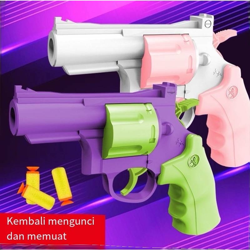 Senapan wortel populer/mainan peluru lembut/senapan wortel selebriti internet/peluru lunak yang dapa