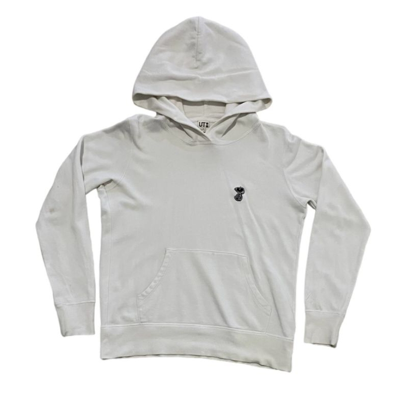 Crop Hoodie Uniqlo UT Snoopy x Kaws Original