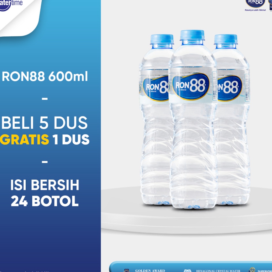 

[KODE PRODUK V0WTZ8237] Paket Ron88 600ml minimal 5 karton bonus 1 karton