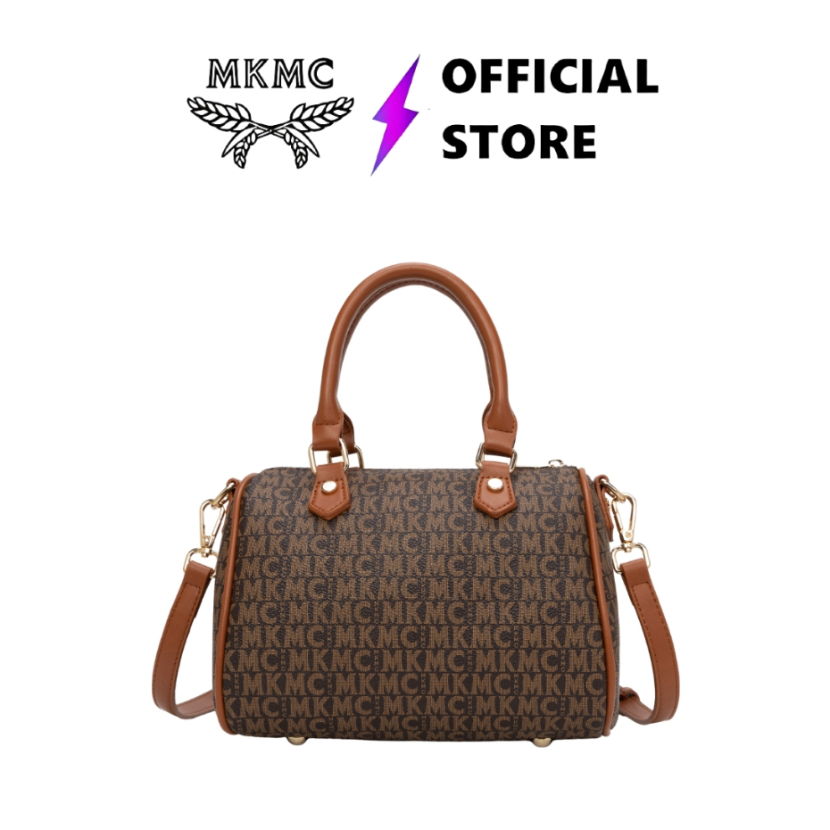 MKMC Tas Speedy Wanita Import Top Handle Bag Kondangan Medium Tas Selempang Monogram Multifungsi Sli