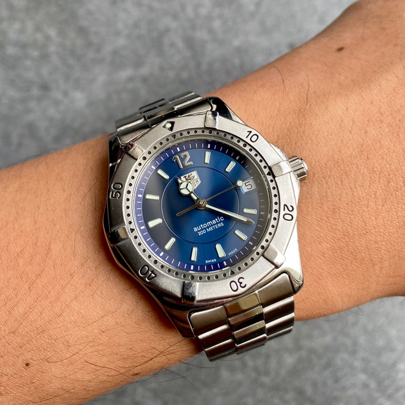 Tag Heuer 2000 Blue Dial